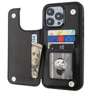 iphone 15 wallet case compatible with iphone 15/14/13/12/11/xs max/xr/xs/8/7 leather case