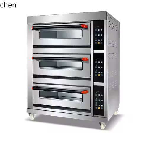 ZML Baking Equipment Oven Large Large Capacity One Floor Two Plates Electric Oven Steam Bread Open O