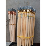 Round iron brush, wooden handle iron brush, rust brush, combo of 5
