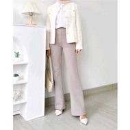 Flare Pants - Highwaist Flare Pants - Women's Highwaist Cutbray Culottes