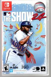 {瓜瓜皮}全新NS 英文版  美國職棒大聯盟 MLB The Show 24(遊戲都有回收)