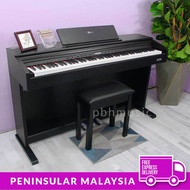 EXAM GRADE BLW DP220 Electronic Digital Piano 88 keys Cover Style Fully Hammer Weighted Action &amp; Stool 考级钢琴电子琴