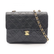 【二手】香奈兒 (Chanel) CHANEL 單背包 Mini Matelasse 20 A01163 黑色羊皮 (Sheepskin) Mini Matelasse 20 女士二手 B