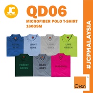 JCP x OREN SPORT The Best Selling Quick Dry Polo T-Shirt QD06 Unisex Sportswear Cool Fit Microfiber 