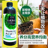 Humic Acid Nutrient Solution for Flowers and Green Plants Rooting Fertilizer Water-Soluble Fertilize