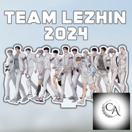 Manhwa BL Lezhin BOMTOON Calendar 2024 Season's Greetings Team Standee and Keychain Decorative Acces