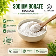 Sodium Borate - Borax - For Slime Making - Cosmetics Grade - Imported From Turkey - (100G / 250G / 5
