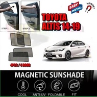 TOYOTA ALTIS 2014-2019 MAGNETIC SUNSHADE