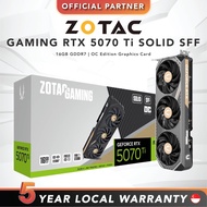 [FAST SHIP] ZOTAC GAMING GeForce RTX 5070 Ti SOLID SFF | 16GB GDDR7 | OC Edition Graphics Card (ZT-B