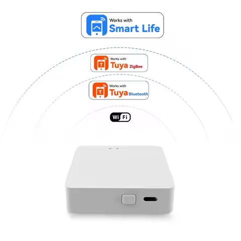 Smart Multi-Mode ZigBee Bluetooth Gateway Hub Wireless Smart Home Appliances Remote Controller Bridg