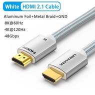 Can 8K HDMI 2.1 Kabel 4K 120Hz 48Gbps untuk USB C HUB PS5 Dolby Atmos HDR10 + Bộ Chia Cổng HDMI Swic