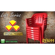 3V NY701 Grad A Plastic Arm Chair ,Dining Chair ,kerusi makan , Cafe Chair - express delivery