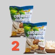 Lucky7 Coconut Chips 50g x 2 packs