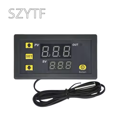 W3230 High Precision Temperature-Controller Digital Display Thermostat Module Temperature Control Sw