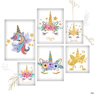 Ironed Image, Heat Pressed Horse Image - Unicorn 2