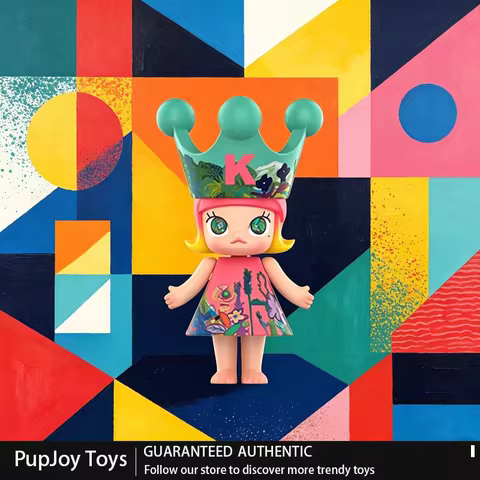 Genuine Pop Mart Mega Royal Molly 400% Childlike Innocence Snow White Jon Bugerman Bubble Water Lily