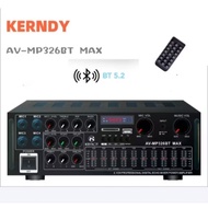 Home Theater AV 326BT MAX karaoke Amplifier Bluetooth 5.2 Audio AV-326BT MAX Channel 2.1 Full Bass S
