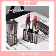 Gege bear Matte lipstick Silky and delicate Lipstick Moisturizing color lipstick