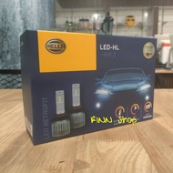 Hella หลอดไฟหน้า รถยนต์ RETROFIT LED 6500K 3700LM Ford Ranger XLT 19 - 21 แถมฟรี LED T10 ประกัน 1 ปี