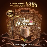 【Lanoé Mall】Coklat Flakes VAVAVOOM 6pack (coklat sahaja coffee habis stok)