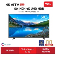 *BUBBLE WRAP* TCL 50 Inch 4K UHD HDR Android TV 50P615 DVB-T2 Netflix Youtube Smart TV
