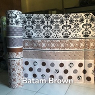 Bahan Kain Meteran Motif Batik Bahan Katun Disperse Lembut Halus Murah Premium Lebar 240