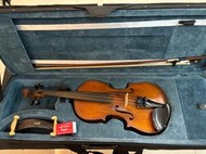 順風提琴@二手德國天然虎背紋3/4小提琴。產地：德國。老琴。
