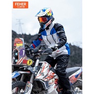 FEHER Motorcycle Riding Suit Four Seasons Rally Suit Set Men's Motorcycle Suit Motorcycle Travel Equ