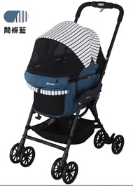 Compet milimili EG Long D寵物車(小型) - 間條藍