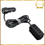 SEIWA F361 In-Car USB Cigarette Socket, USB Multi-Separate DC Socket, 3 USB-C and 3 USB-A Ports, 6 P