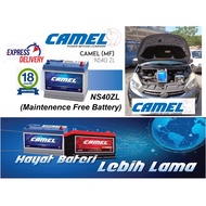 Camel (NS40ZL) 12V Plus Maintenance Free Automotive Battery