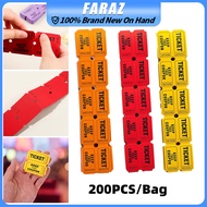 Customized Raffle Ticket 200PCS Personalized/Raffle Ticket/Ticket Roll/Ticket Stub/ Event Carn