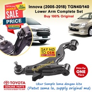 Innova (2005-2018) Front Lower Arm TGN40 TGN140 48068-0K080 48069-0K080 48655-0K010 48654-0K010 TOYO