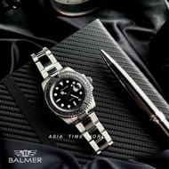 【现货】 宾马 Balmer 7918G SS-4 Sapphire Quartz Men Watch with Black dial and Silver Stainless Steel