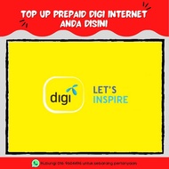 Top Up / Reload / Prepaid Digi Internet (Rm3 - Rm15)