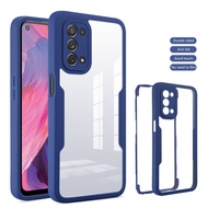 Phone Case for OPPO A74 A94 A95 4G 5G A36 A35 2021 Armor 2in1 360 Shockproof Bumper Front and Back H