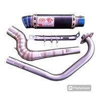 RED LEO RACING EXHAUST OPEN FOR PNP LC135 CBR RS X 150 RS150 Y150ZR R150 MT15 R15MT R15M R150 REAR R