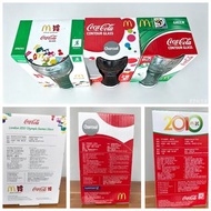 全新麥當勞 Coca-Cola 2012年倫敦奧運 / 2010年世界盃紀念 / 2009年(碳黑)顏色曲線玻璃杯