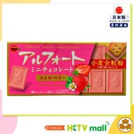 百邦 - 日本 寶邦 帆船迷你朱古力餅 草莓味 (盒裝) 55g