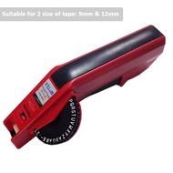 Motex E5500B 3D Embossing manual label printers Manual Label Printer Manual Labeller suit for 9/12mm