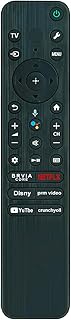 RMF-TX810U 1-016-940-11 Replace Voice Remote Commander Compatible with Sony Smart Google TV 2023 Ser
