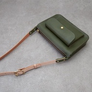 方型側背包 斜背包 手縫製作 手機包 斜背包 小包
