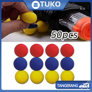 50PCS/Tas Nerf Rival Refill Peluru Pistol Busa Bahan PU Nerf Rival Foam Round Kualitas Tinggi