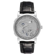 A. Lange & Söhne A. Lange & Söhne Lange 1 (Reference 116.025). A platinum manual wind wristwatch wit