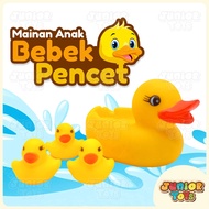 Duck Press Baby Toys Baby Bath Toys Duck Press Mother Children Duck Rubber Toys