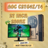 AOC C27G4Z/74 CURVE 280hz 27 inch Gaming Monitor (FHD/Fast VA/0.3ms) - 36T