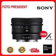 SONY FE 40mm F2.5 G Lens + LENSPEN