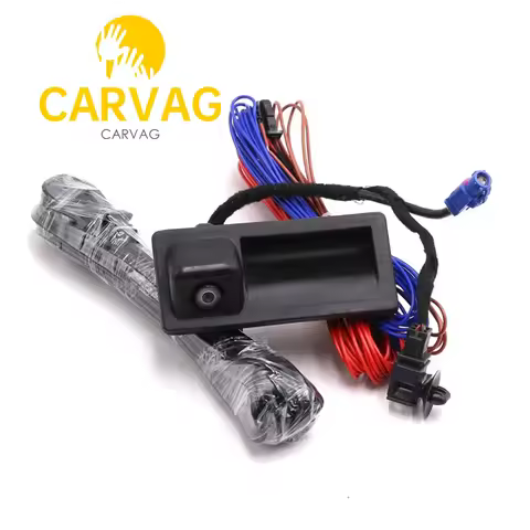 FOR JETTA MK5 MK6 TIGUAN RNS510 RCD510 RNS315 RGB REAR VIEW CAMERA Trunk Handle Low Camera KIT