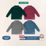 (smirks)Ualarogo 3cm/ 3 inch neck thermal shirt size 6-9 months to 4 years