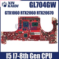 GL704GW Laptop Motherboard For ASUS ROG Strix SCAR II GL704GV GL704GM_S7CW GL704GS Mainboard I7-8750